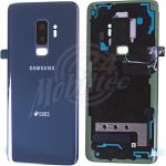 Abbildung zeigt Original Galaxy S9 Plus Duos (SM-G965FD) Rückschale Akkudeckel coral blue mit Kameraglas