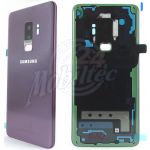 Abbildung zeigt Original Galaxy S9 Plus Duos (SM-G965FD) Rückschale Akkudeckel lila mit Kameraglas