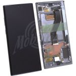 Abbildung zeigt Original Galaxy Note 10+ 5G (SM-N976B) Display + Touchscreen Einheit mit Rahmen schwarz
