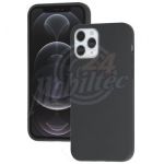Abbildung zeigt iPhone 12 Pro Schutzhülle „Dark Case“ schwarz