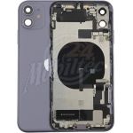 Abbildung zeigt iPhone 11 Rückschale m. Rahmen +Kameraglas purple violett