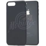 Abbildung zeigt iPhone 8 Plus Silikon Backcover-Schutzhülle schwarz