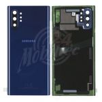 Abbildung zeigt Original Galaxy Note 10+ (SM-N975F) Rückschale Akkudeckel blau mit Kameraglas