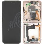 Abbildung zeigt Original Galaxy Z Flip4 (SM-F721B) Display + Touchscreen Einheit + Rahmen pink gold