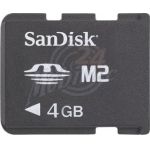 Abbildung zeigt W350i M2 Memory Stick Micro 4GB