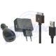 Synchro-/Ladekabelset USB+Netz+Kfz 10 Watt