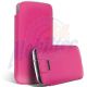 Lederholster Tasche mit QuickOut-System pink