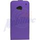 Ledertasche Flipstyle BiColor purple