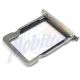 Original microSD- / nano SIM Halter Einschub links silber